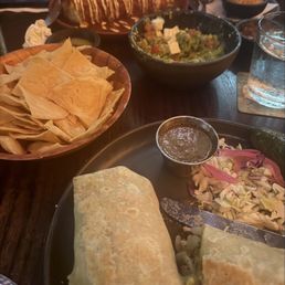 Pollo Burrito and Carnitas California Burrito