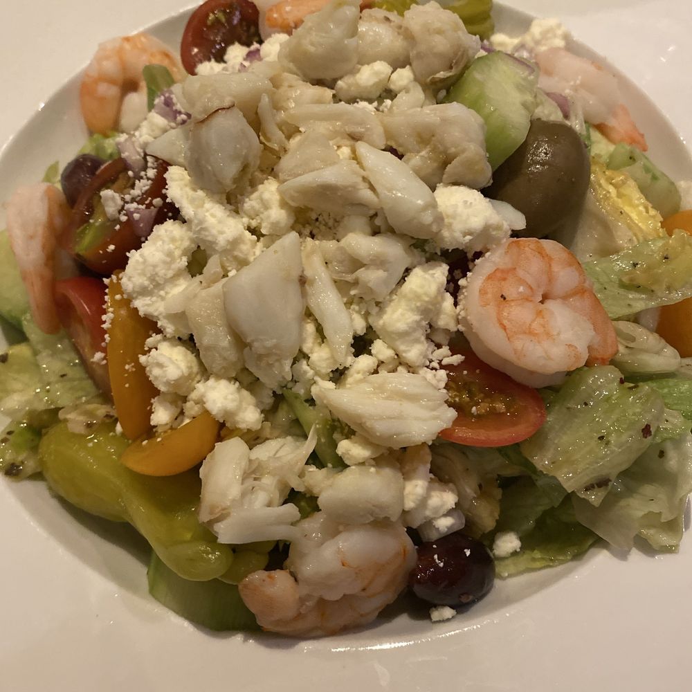 Carrol's Creek Cafe - Seafood Greek salad - Seafood Near Me - Annapolis, Maryland Carrol's Creek Cafe - Seafood Greek salad - Seafood Near Me - Annapolis, Maryland