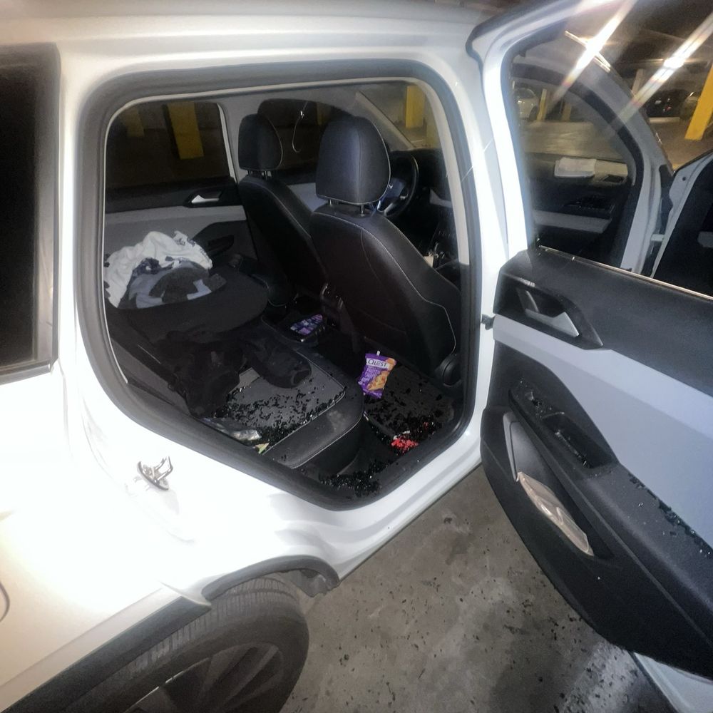 The Crest Pleasant Hill - Car broken into in the parking garage. - Apartments Near Me - Pleasant Hill, California The Crest Pleasant Hill - Car broken into in the parking garage. - Apartments Near Me - Pleasant Hill, California