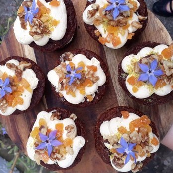 Two Spoons - Our famous Carrot Cakes. Naturally free from gluten and refined sugar. - Coffee & Tea Near Me - Whangaparaoa, AUK