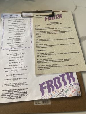 Menu photo 2 Froth Chicago, IL Menu photo 2 Froth Chicago, IL
