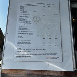 Oak & Ivy Coffee - Menu