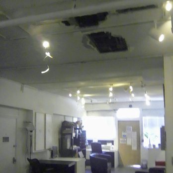 Folsom Residences - The broken ceiling in a living /dining / office room. It's been like this for a few months. The building is obviously crumbling down. - Apartments Near Me - San Francisco, California Folsom Residences - The broken ceiling in a living /dining / office room. It's been like this for a few months. The building is obviously crumbling down. - Apartments Near Me - San Francisco, California