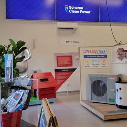 Sonoma Clean Power - The center is also a demonstration space that educates about fuel efficiency while showcasing accesibility of decarbonization appliances.