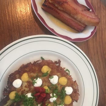 Milktooth - Sorghum bacon and Jewish latke - Breakfast & Brunch Near Me - Indianapolis, Indiana