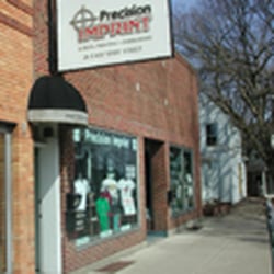 Precision Imprint - Street view showing our storefront.
