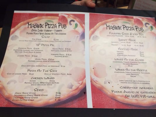 Menu photo 8 Maswik Pizza Pub Grand Canyon, AZ