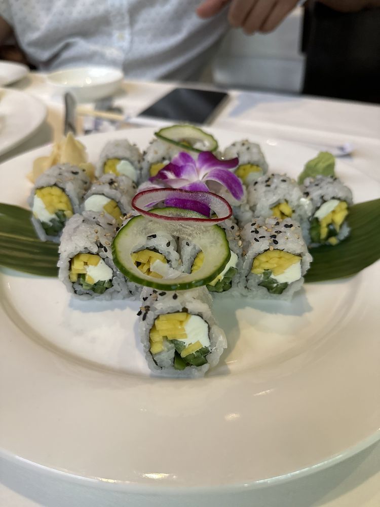 Mango, Jalapeño, cream cheese roll Yelp