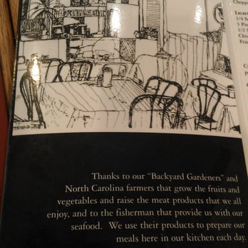 Mama Dip's Kitchen - The front of their menu - Southern Near Me - Chapel Hill, North Carolina