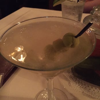 Bob's Steak & Chop House - Dirty martini perfectly crafted - Steakhouses Near Me - Grapevine, Texas