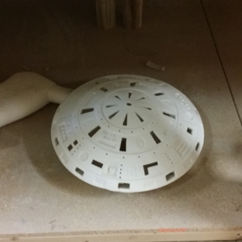 Ceramics by Bob & Hazel - a spaceship! - Art Supplies Near Me - Pontiac, Michigan