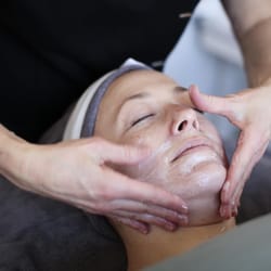 A Beautiful You - Cleansing step of a Rhonda Allison Rejuvenating Facial