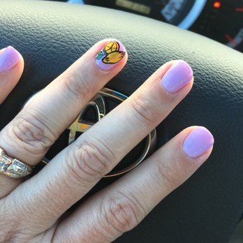 BB Nails & Spa - End product - I wanted lemons, I got lemons! - Nail Salons Near Me - Palmhurst, Texas