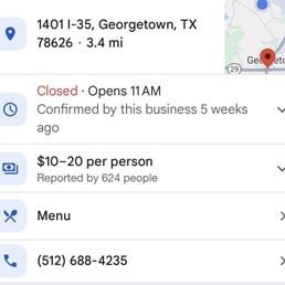 Here's your basic info, address hours, price and phone number. This is from their website. Here's your basic info, address hours, price and phone number. This is from their website.