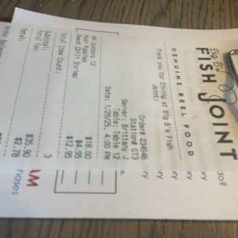 Big B’s Fish Joint - Happy Hour Pricing - Seafood Near Me - Atlanta, Georgia