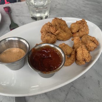 Mignonette - Popcorn shrimp - New American Near Me - Miami, Florida