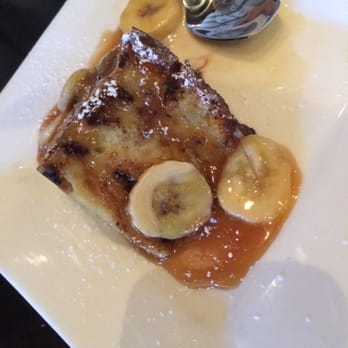 Starfish - Chocolate chip bread pudding - would have tasted better if it was served fresh and warm - Asian Fusion Near Me - Laguna Beach, California