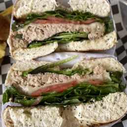 Egg and Tuna Sandwich