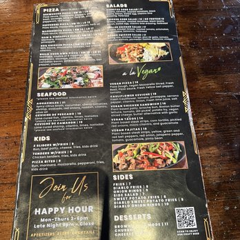Congregation Brewery & Cocina - Azusa - Menu side 2 - Gastropubs Near Me - Azusa, California