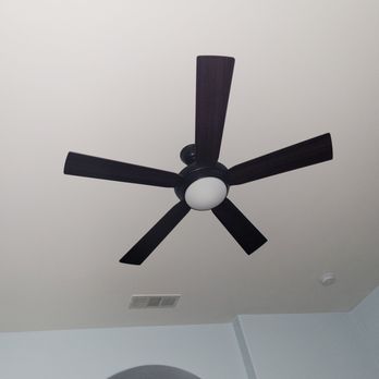EST Electric - A ceiling fan for my room with the light attached. It will be much needed  for the  hot summer months. - Electricians Near Me