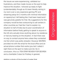 This was the original review I left on Google when prompted by Sevren. It was bad then but went downhill since.