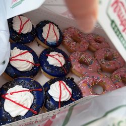 Krispy Kreme - Limited edition Oreo and strawberry sprinkle