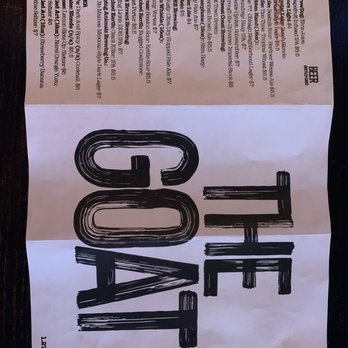 The Goat - Menu - American Near Me - Batavia, Illinois