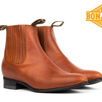 Bonanza Boots - Equestrian Pull-On Leather Boot W/Rubber Out-sole Style: 106 Miel - Shoe Stores Near Me - Paramount, California Bonanza Boots - Equestrian Pull-On Leather Boot W/Rubber Out-sole Style: 106 Miel - Shoe Stores Near Me - Paramount, California