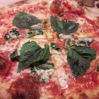 Pizza Rox - Pepperoni, spinach, red onion and basil - Pizza Near Me - Boynton Beach, Florida Pizza Rox - Pepperoni, spinach, red onion and basil - Pizza Near Me - Boynton Beach, Florida