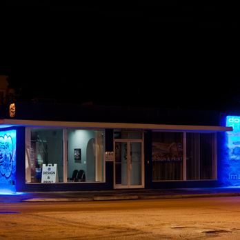 Doubletime Digital - Building Facade at Night - Printing Services Near Me - Fort Lauderdale, Florida Doubletime Digital - Building Facade at Night - Printing Services Near Me - Fort Lauderdale, Florida