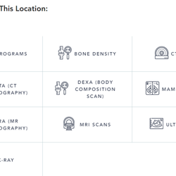 Health Images at Diamond Hill - Health imaging services offered at this location.
