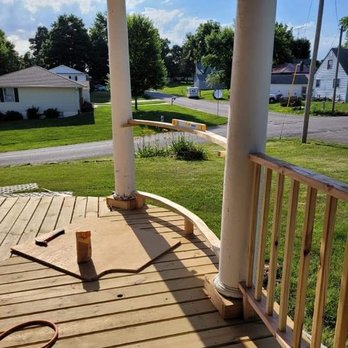 Affordable and Dependable Contracting - a porch being remodeled - General Contractors Near Me Affordable and Dependable Contracting - a porch being remodeled - General Contractors Near Me