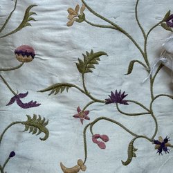 Chez Fabrique-House of Fabrics - Embroidered silk