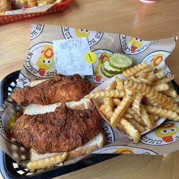 Dave's #1 2 Tenders w/ Fries -medium