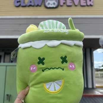 Claw Fever - Traded in 4 plushies for this cute Matcha Lemonade boba - Arcades Near Me - Aiea, Hawaii Claw Fever - Traded in 4 plushies for this cute Matcha Lemonade boba - Arcades Near Me - Aiea, Hawaii