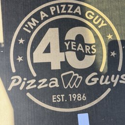 The pizza box. The pizza box.