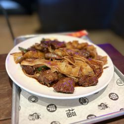 Chili Chow Fun with Steak from Gold Marquess