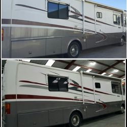 Dazzo Auto - Before & After. RV Detailing, RV Paint Correction