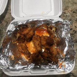 Master Pizza - Supposedly a pound of wings....