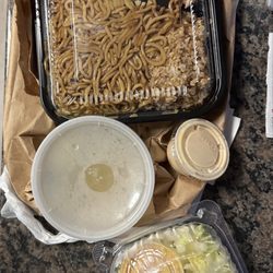 Hibachi chicken and shrimp Hibachi Combo( Pick 2)