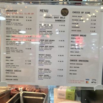 Hershel's East Side Deli - Hershel's Menu - Delis Near Me - Philadelphia, Pennsylvania