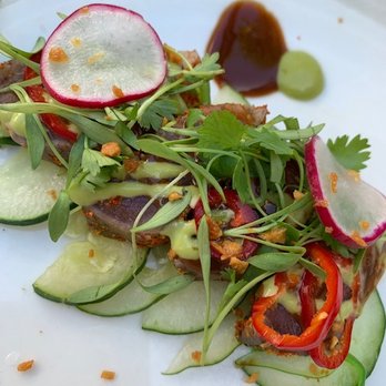 Bahia Resort Hotel - Tuna dish - San Diego, CA