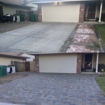 Affordable Pavers - Before & After--such a huge improvement! - Masonry/Concrete Near Me - Sparks, Nevada
