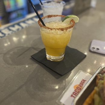 Taco Rock - Peach Mango Margarita - Tacos Near Me - Alexandria, Virginia Taco Rock - Peach Mango Margarita - Tacos Near Me - Alexandria, Virginia