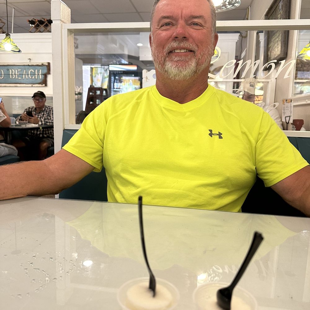 Lemon Tree - Our treat of lemon sorbet at the end of our meal - Breakfast & Brunch Near Me - Vero Beach, Florida