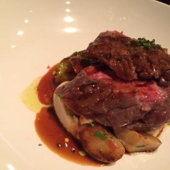 Frances - Streak with butter bean purée - at Frances in San Fran - New American Near Me - San Francisco, California