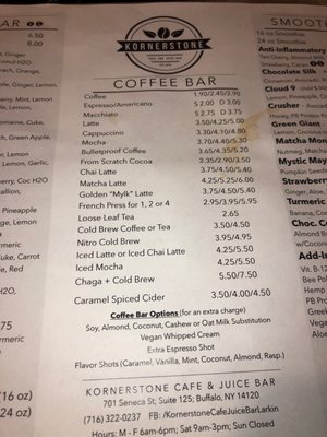 Menu photo 3 Kornerstone Cafe Larkin Buffalo, NY