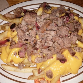Bono's Pit Bar-B-Q - Bbq cheese fries with beef brisket... Mmm I wouldn't order it again. - Barbeque Near Me - Jacksonville, Florida