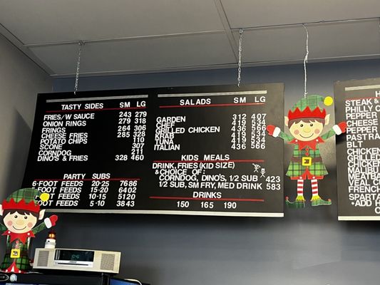 Menu photo 1 East Coast Subs Murray, UT