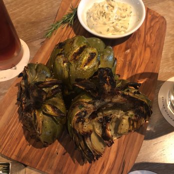 Seasons 52 - Yummy Wood-Grilled Artichokes - New American Near Me - Albuquerque, New Mexico Seasons 52 - Yummy Wood-Grilled Artichokes - New American Near Me - Albuquerque, New Mexico